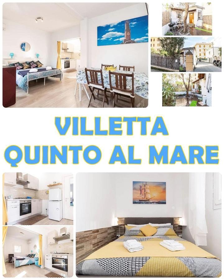 Villetta Quinto Al Mare - 2 Minutes From The Beach Genua Buitenkant foto